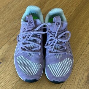 White and purple sneakers - barely worn